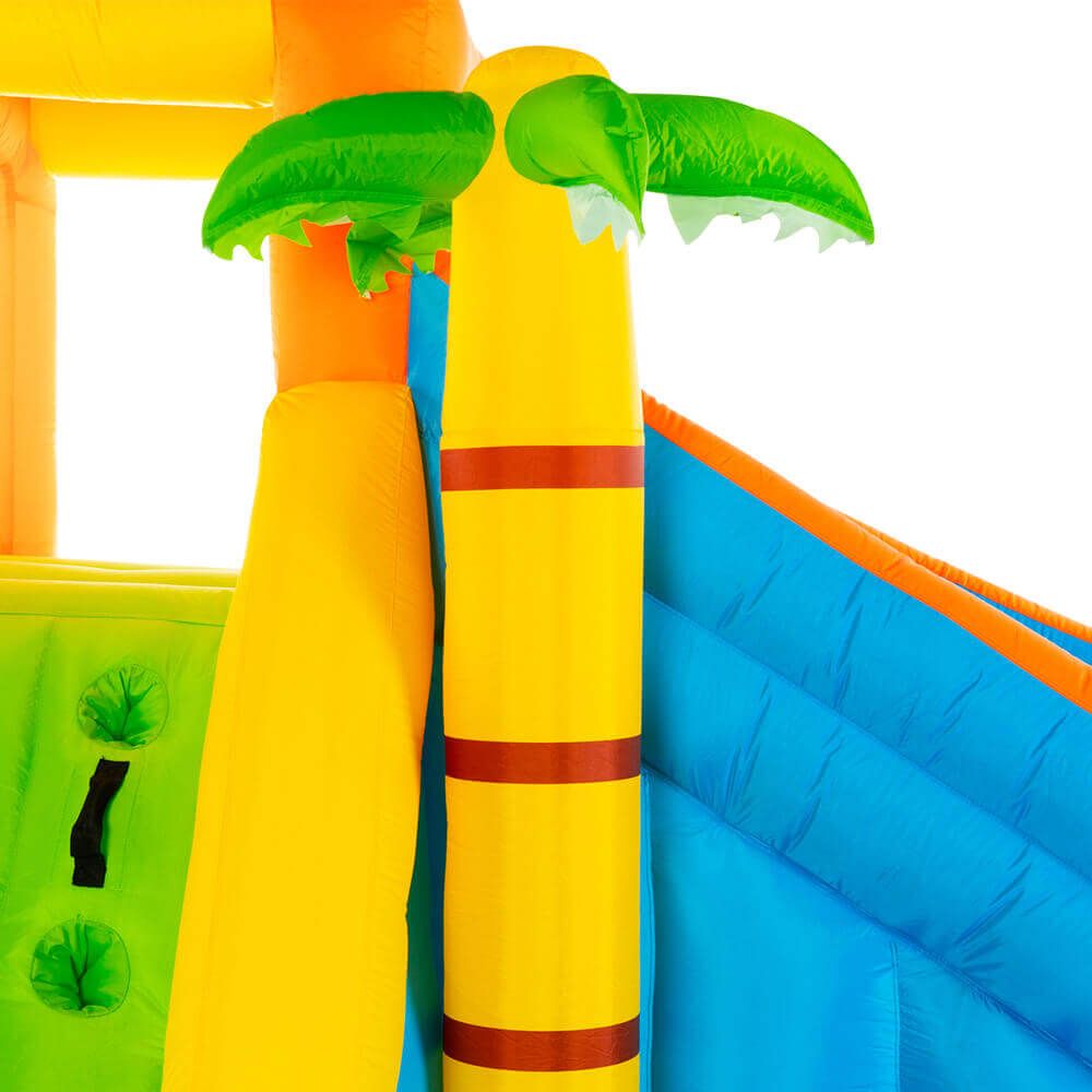 Parque Acuático Inflable Home Deluxe Vivi 300 X 400 X 225 Cm - Azul Claro