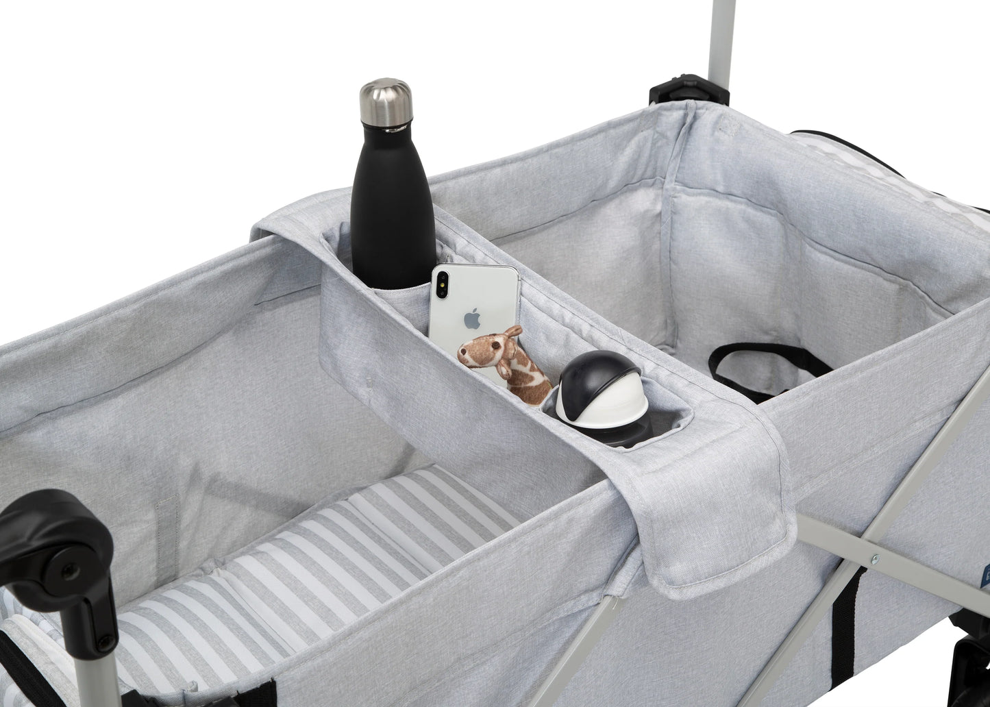 Carrito-Paseador babyGap Deluxe Explorer – Carrito Ecológico para Niños, Asientos Reciclados, Capota Anti-UV, Arnés de 3 Puntos, Almacenamiento Múltiple, Manillares Ajustables
