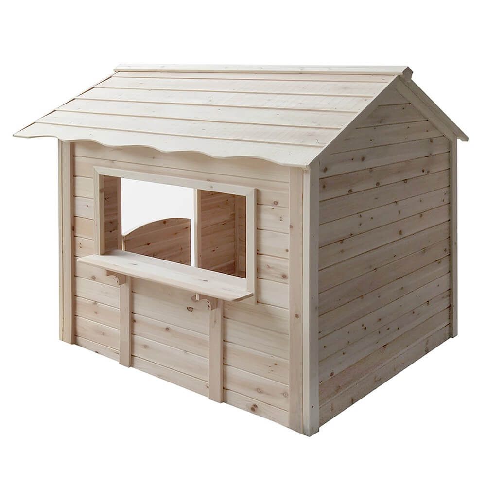 Caseta Jardín Infantil Home Deluxe Der Grosse Palast 118,2 X 138 X 132,5 Cm - Naturaleza