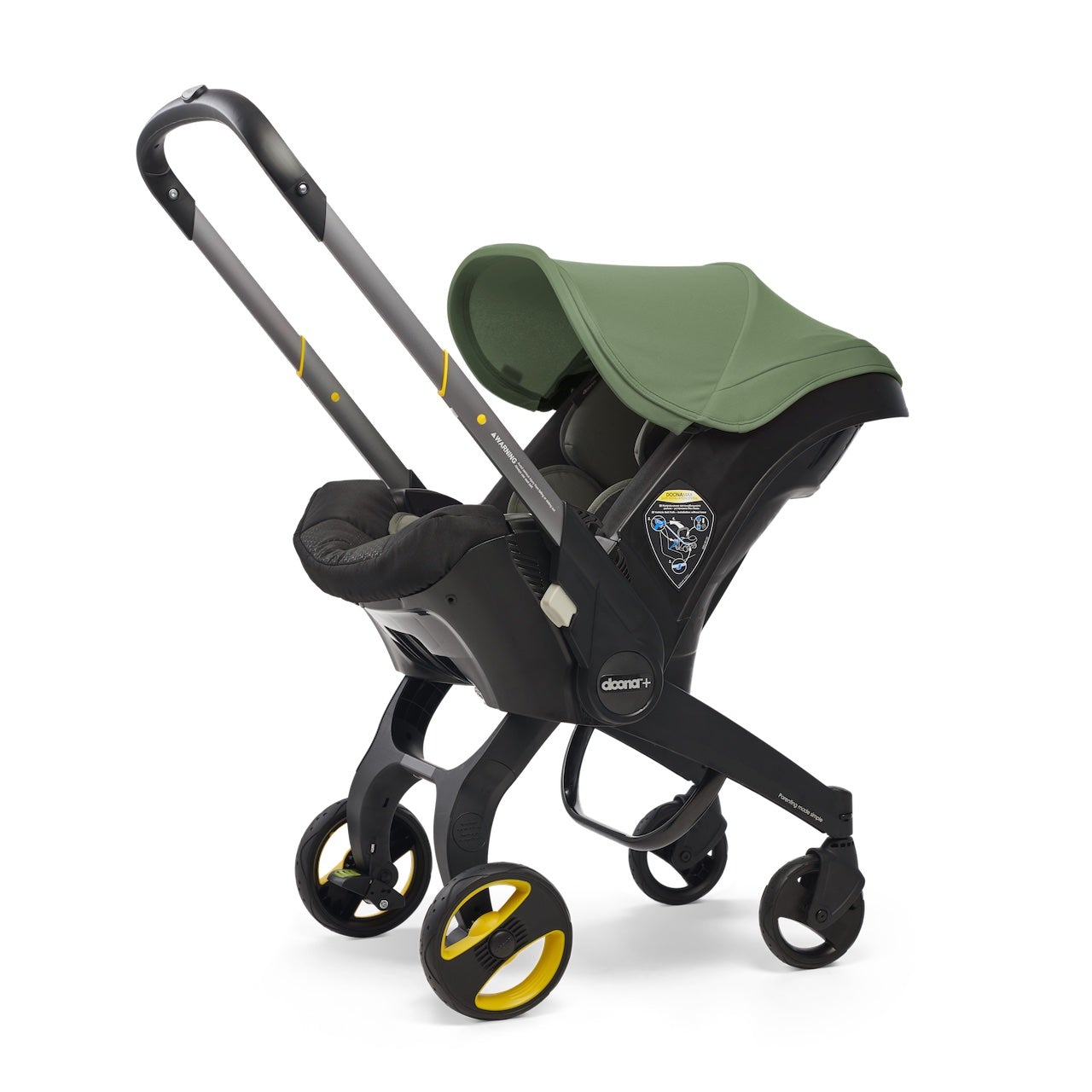 2025 Doona™ Cochecito con asiento de auto y base LATCH
