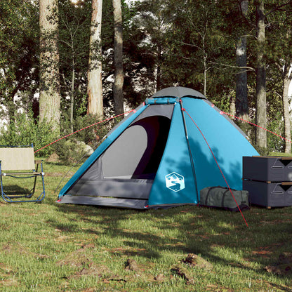 2025 Tienda de campaña iglú para 4 personas impermeable azul V8049