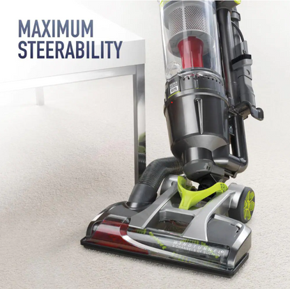2025 Aspiradora vertical sin bolsa para pelos de mascotas HOOVER UH72400 WindTunnel Air Steerable