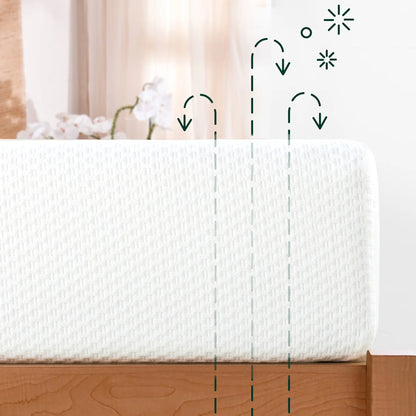 Colchón Spa Sensations de Zinus Theratouch de 20 cm de Espuma Viscoelástica – Tamaño Queen