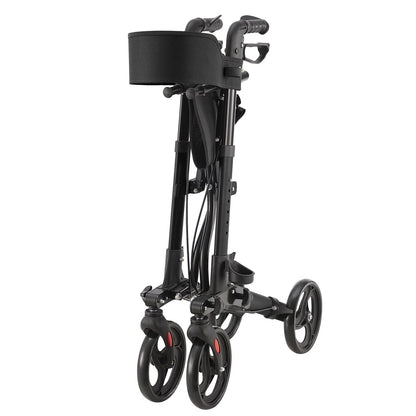 2025 Andador de aluminio Vital con asiento – Ligero, plegable y seguro