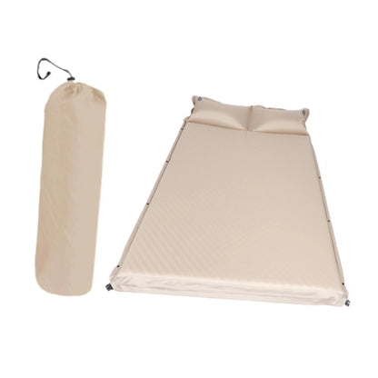 2025 Colchón inflable automático Simhoa para camping, colchón de dormir con bomba integrada, colchón autoinflable compacto para senderismo, picnic, viajes, cama doble.