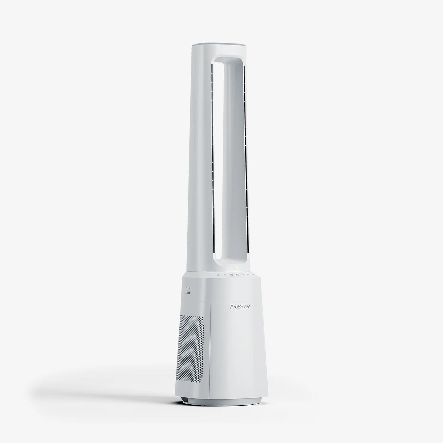 Ventilador torre sin aspas premium OmniAir 41" con purificador de aire - Blanco