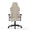 2025 Silla ergonómica para juegos Bigzzia con respaldo alto, reposabrazos 3D, altura ajustable y giro de 360°, color beige