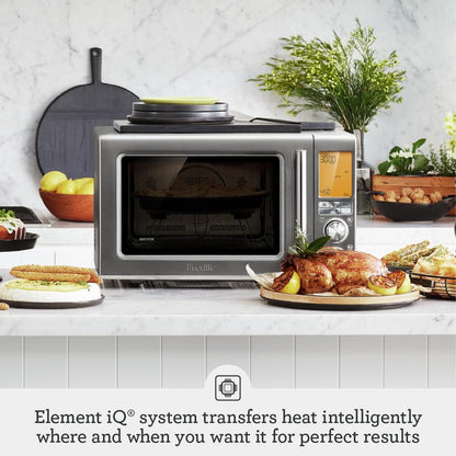 2025 Microondas Tostadora Breville Acero Inoxidable BMO870BSS1BUC1