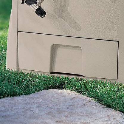 Enrollador automático de manguera Powerwind Suncast para 100 pies, color taupe claro