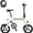 Bicicleta eléctrica EB3 para adultos, velocidad hasta 34 km/h, motor potente de 500W, batería de 270Wh, suspensión trasera, 3 niveles de asistencia, bicicleta plegable de 14 pulgadas para adultos y adolescentes, conforme a UL2849