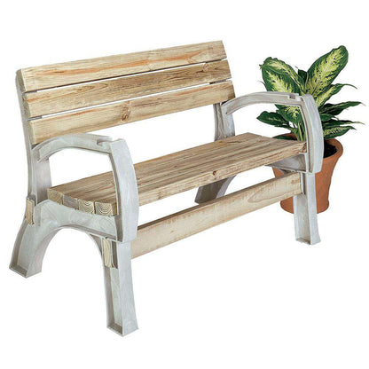 2025 Kit de extremos para banco/silla Hopkins 2x4basics Any Size, soportes de resina estructural (madera no incluida)