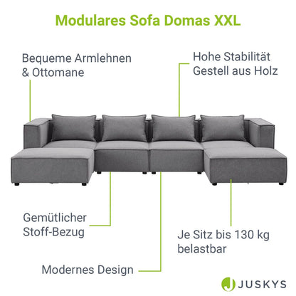 2025 Sofá modular Domas XXL – salón modulable