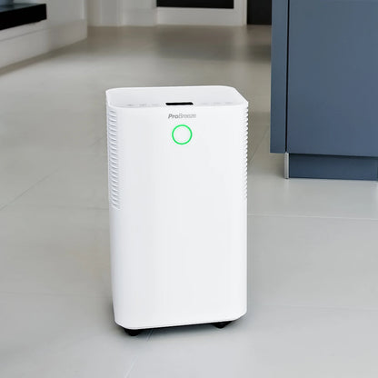 Deshumidificador silencioso y de bajo consumo OmniDry 12L con control mediante aplicación inteligente