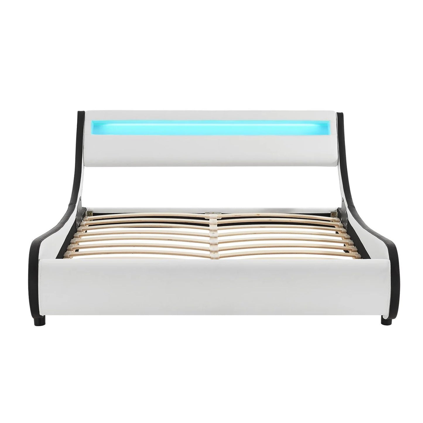 2025 Cama tapizada Valencia 140x200 cm en blanco