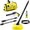 Kärcher K 3 Power Control pressure washer, pressure: 120 bar, flow rate: 380 l/h, yield: 25 m²/h, water filter, weight: 4.4 kg, high-pressure gun and hose, lance, turbo nozzle