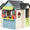 Smoby Life Garden House - Casa de Jardín Infantil de jardinería- Incluye Jardinera, Comedero para Pájaros, Herramientas y Accesorios - Protección UV - Material Reciclado - más de 2 años (7600810408)