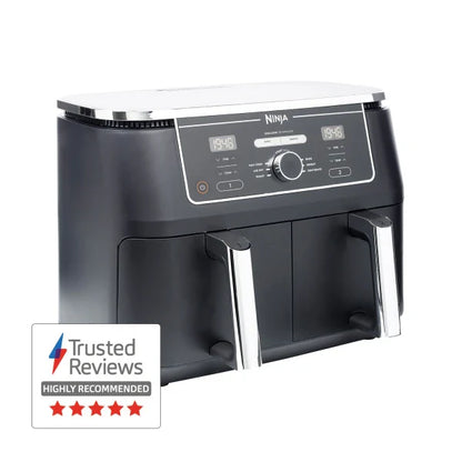 2025 Freidora de Aire Ninja Foodi MAX Dual Zone AF400UK 9,5L – Negro