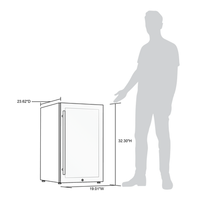 2025 Newair® Humidor Eléctrico para Puros – Gran Capacidad