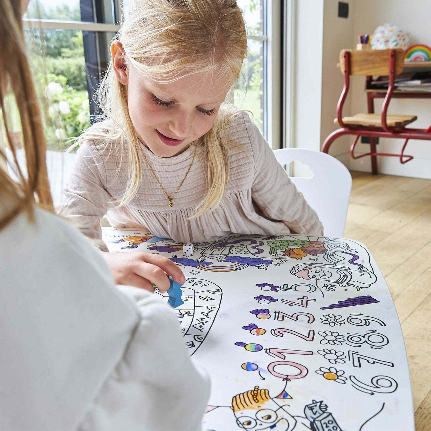 Mesa Infantil Para Colorear