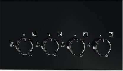Płyta gazowa ELECTROLUX EGG6407K 59x51cm 4 palniki żeliwny ruszt czarny