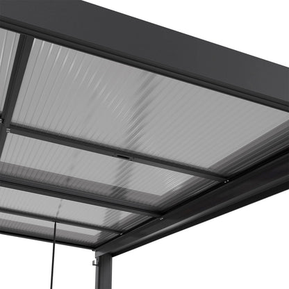 2025 Toldo para terraza Jakarta con paneles de policarbonato