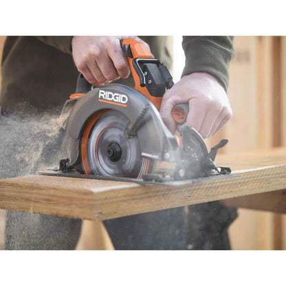 2025 RIDGID Kit Combo 18V sin escobillas de 9 herramientas con (2) baterías de 2.0 Ah y (1) batería de 4.0 Ah, cargador y bolsa para herramientas R96265N