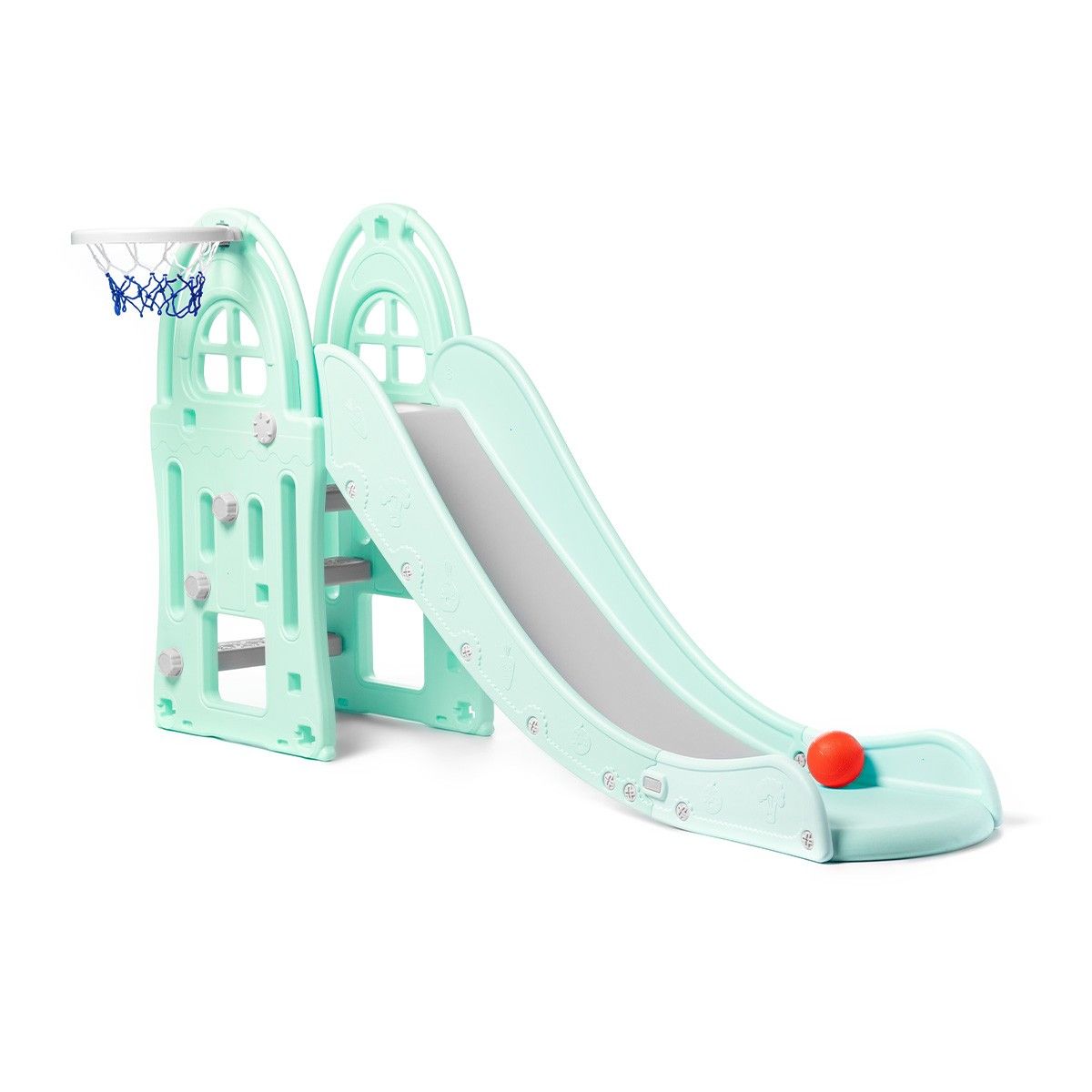 Tobogán Xl Azul - Juegos Y Juguetes Infantiles Para Niños Al Aire Libre