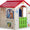 Chicos - Country Cottage Children's Outdoor and Indoor Cottage, Made of Durable and Durable Plastic, White, Unique, Measures 84 x 103 x 104 cm (89607)