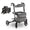 2025 Andador de aluminio Vital con asiento – Ligero, plegable y seguro
