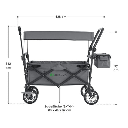 2025 Carro plegable con techo y bolsa