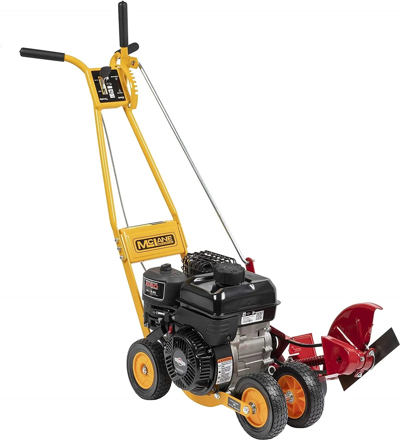 2025 Cortabordes térmico McLane 101-5.5GT-7 con motor B&S 3,5 CV / 5,50 lb-pie de torque bruto, ruedas de 7 pulgadas