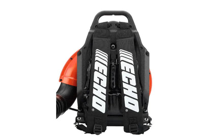 Soplador de mochila a gasolina 2 tiempos ECHO PB-755ST, 63,3 cm³, 233 MPH, 651 CFM con acelerador montado en el mango