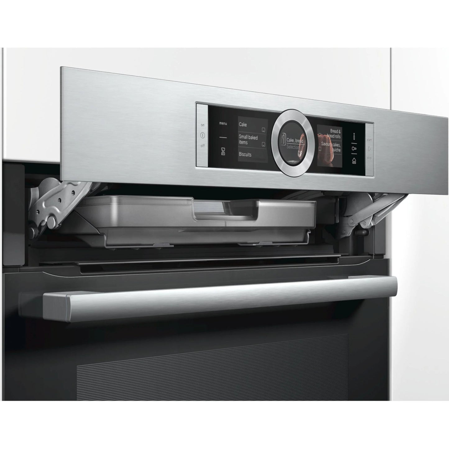 2025 Horno 4D Hotair Vapor HSG636BS1 60 cm Bosch