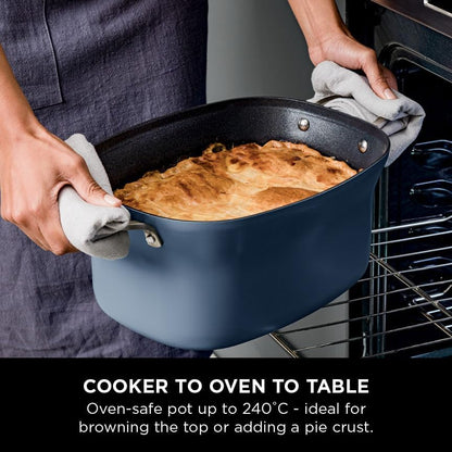 2025 Ninja Foodi PossibleCooker 8 en 1 6L MC1101UK - Olla de Cocción Lenta y Arrocera - Azul Medianoche