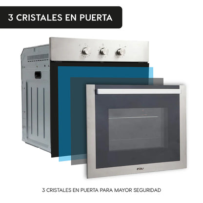 2025 Horno Empotrado Elite 52 Lts FDV