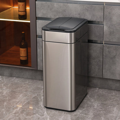 2025 Tacho de basura sensor alas 50L acero