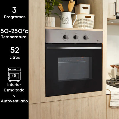 2025 Horno Empotrado Neu 57 Lts Kubli