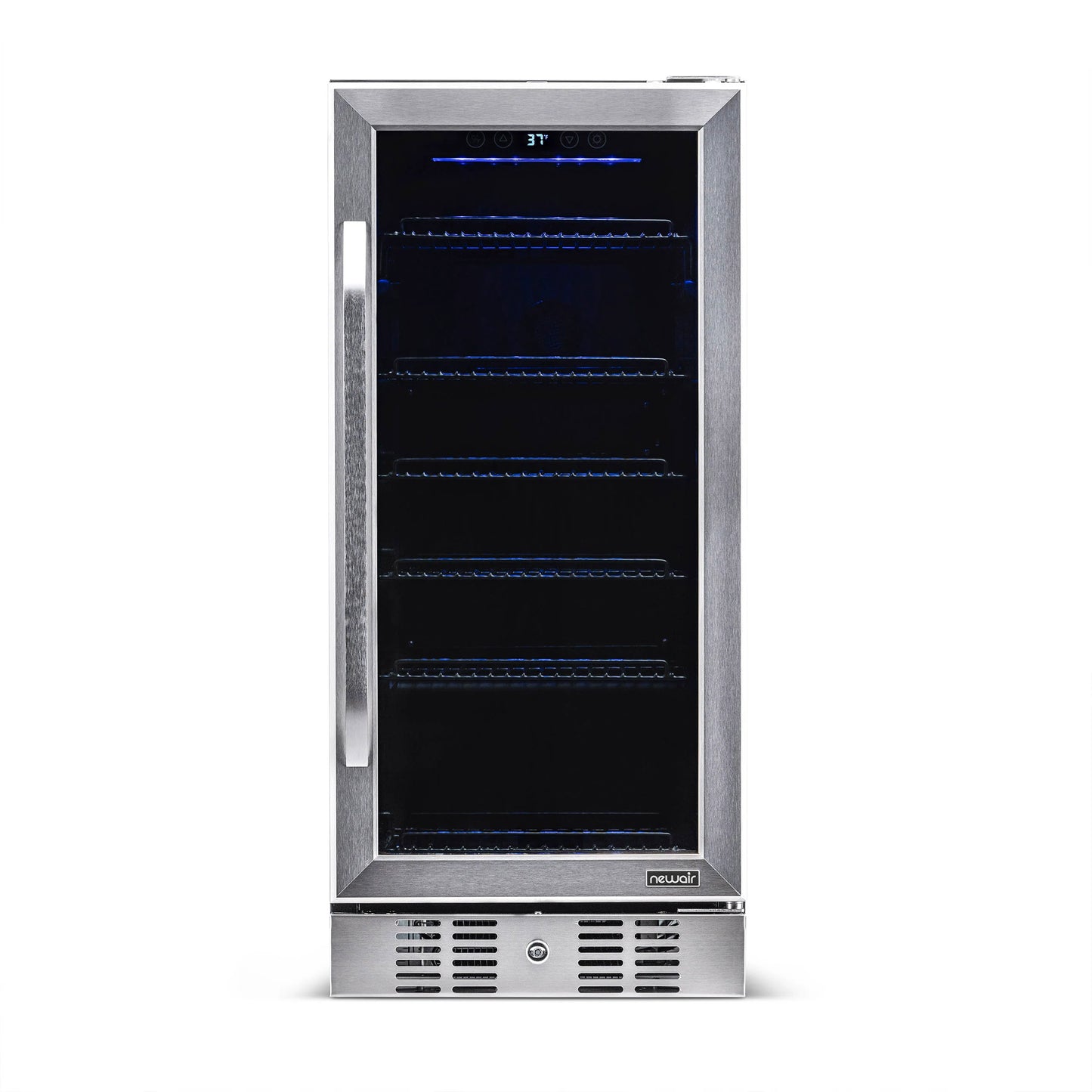 2025 Newair® Refrigerador de Bebidas Empotrable de Acero Inoxidable - 96 Latas - 15”