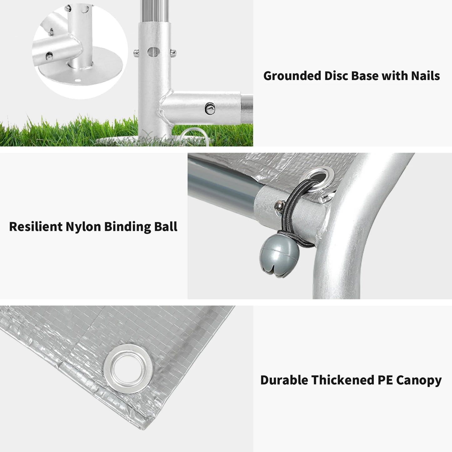2025 Cercado para gallinas Dextrus 40 x 30 x 2 m – gran gallinero metálico en forma de flecha, con acceso a la perrera, jaula para aves exterior con cubierta impermeable y malla, para jardín y espacios exteriores.