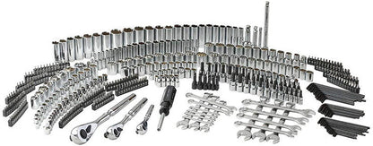 2025 Craftsman – Juego de herramientas mecánicas de 450 piezas con carracas y dados | SAE y métrico | Para profesionales y aficionados
