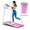 Cinta de correr plegable FYC para el hogar, 2,5 HP, velocidad hasta 12 km/h, motor eléctrico sin escobillas silencioso Proform para gimnasio en casa, tapiz con sensor de frecuencia cardíaca y pantalla LED (rosa)