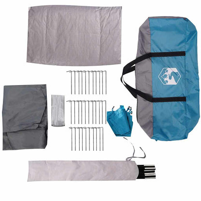 2025 Tienda de campaña iglú para 4 personas impermeable azul V8049