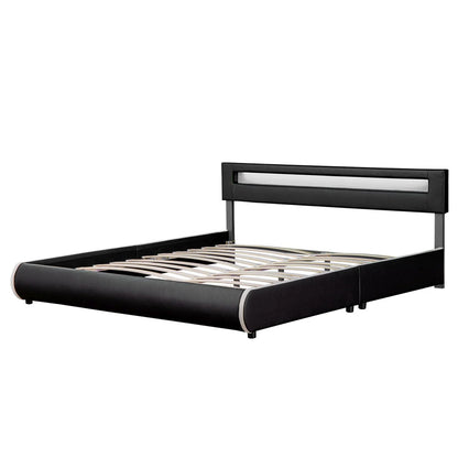 2025 Cama tapizada Sevilla 140x200 cm en blanco