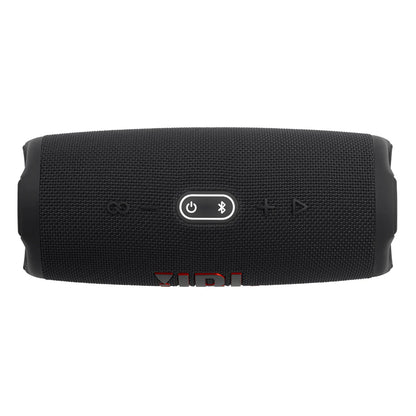 2025 Altavoz Bluetooth portátil resistente al agua JBL Charge 5 con Powerbank – Par (Negro/Teal)