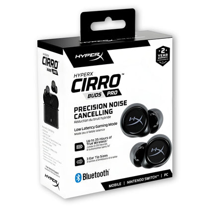 2025 Audífonos HyperX In Ear Cirro Buds Pro TWS Edición Black