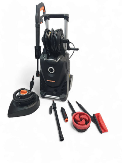 2025 Hidrolimpiadora YardForce EW N15x – 150 bares, 2500 W, limpiadora de terrazas anti-suciedad