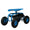 2025 Carrito de Jardín Rodante Sunnydaze con Asiento de Trabajo y Manillar de Dirección