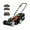 2025 Cortacésped inalámbrico Worx Nitro 34 cm, cortacésped eléctrico, modelo WG779E, 40 V PowerShare PRO con 2 baterías de 2,5 Ah (baterías y cargador incluidos)