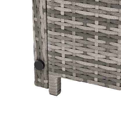 2025 Salón de jardín 2 en 1 de ratán sintético Jamaika – Modular, compacto y elegante
