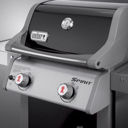 2025 Weber Spirit E-210 Parrilla a Gas de Propano Líquido de 2 Quemadores en Color Negro
